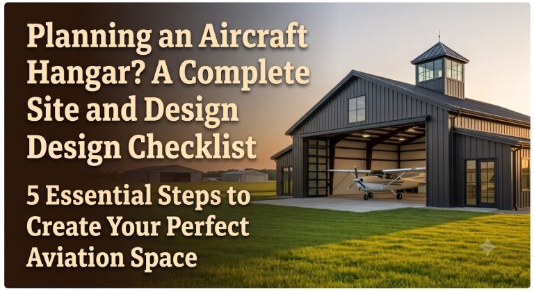 Planning an Aircraft Hangar? 5 Site and Permit Questions to Answer First